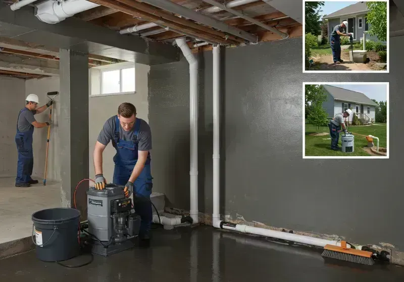 Basement Waterproofing and Flood Prevention process in Scott Air Force Base, IL